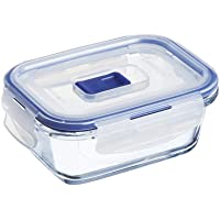 Luminarc 9207679 Pure Box Active - Recipiente Hermetico Rectangular- Vidrio- 0.38 L
